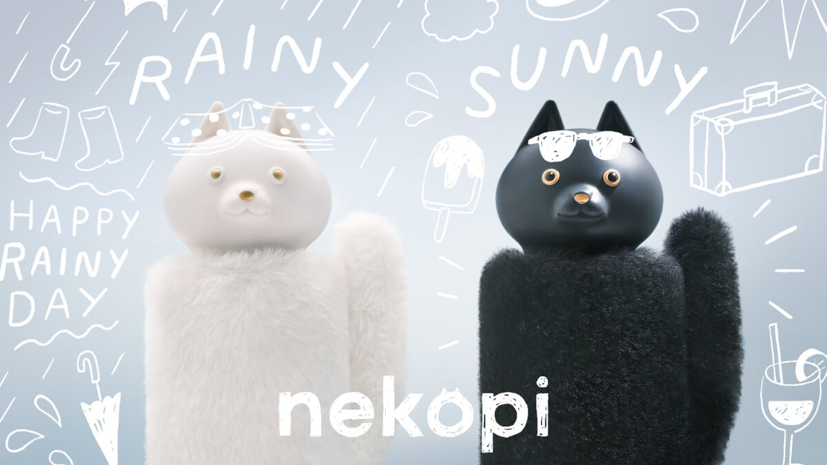 猫の折り畳み傘「nekopi」発売｜ネコピは晴雨兼用で高機能