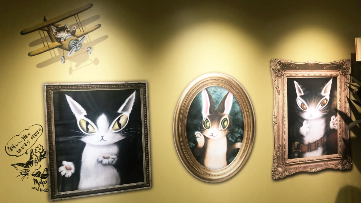 猫のダヤン原画展