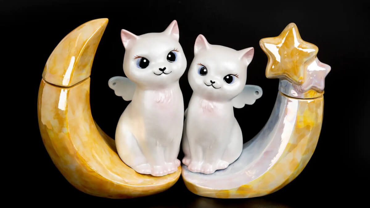 繋げて可愛い猫モチーフのブランデー「Twinkle Cats Decanter」