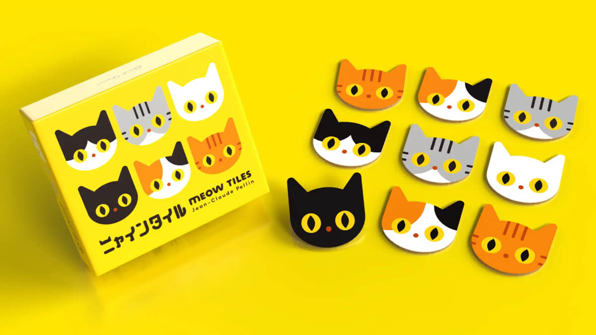 43万部突破したパズルゲームの猫版「ニャインタイル」が新発売