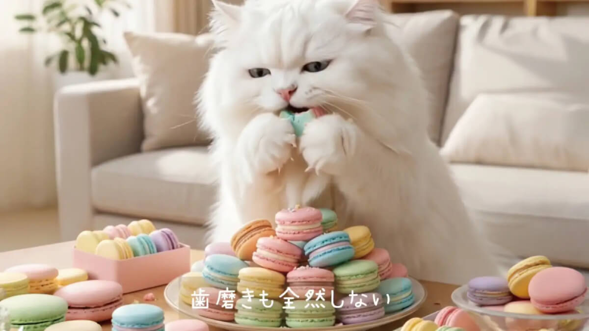 ペットの歯磨き放置に警鐘　ドッグダイナー、猫向け啓発MV公開
